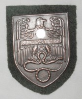 Rukávový štítek Warschau.